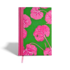 Diane von Furstenberg for Target Geranium Leaf Pink/Green Lined Journal